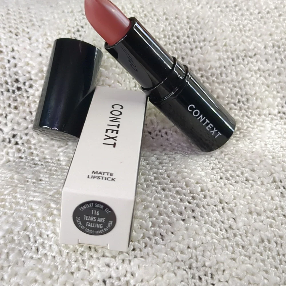 Context Matte Lipstick in 116 Tears Are Falling, 2.4g/0.08oz
